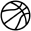 Icono pelota de basket